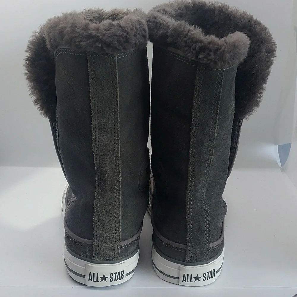 Converse All-stars Beverly Fur-lined Suede  Boots Womens US Size‎ 6
